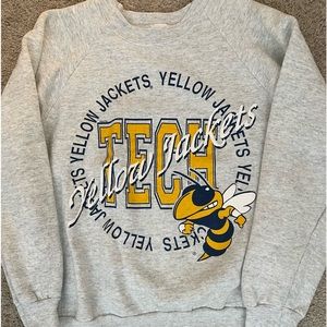 Vintage Georgia Tech Size Medium Crewneck